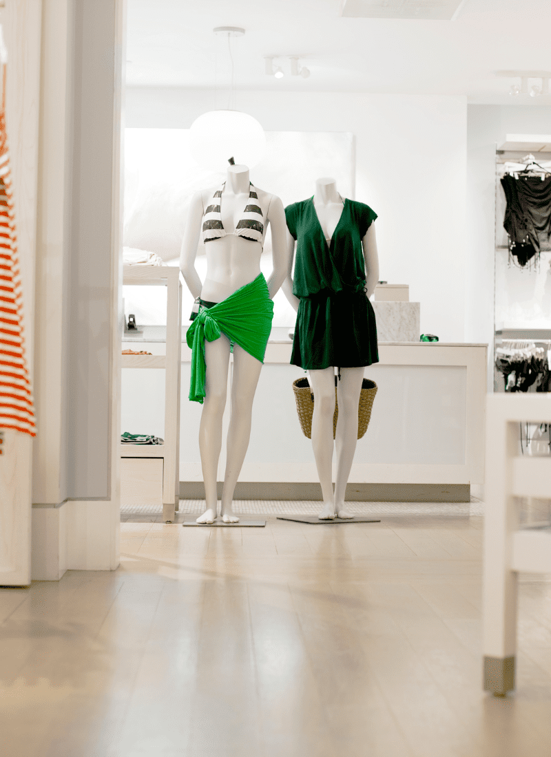 Two mannequins in a store for 19 retail tricks to get you to spend more money