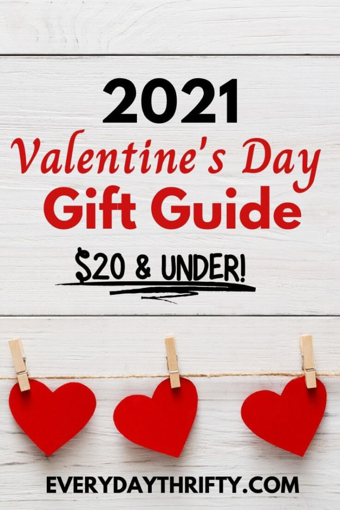 White washed wall, string, and hearts on clothes pins for 2021 Valentine's Day Gift Guide