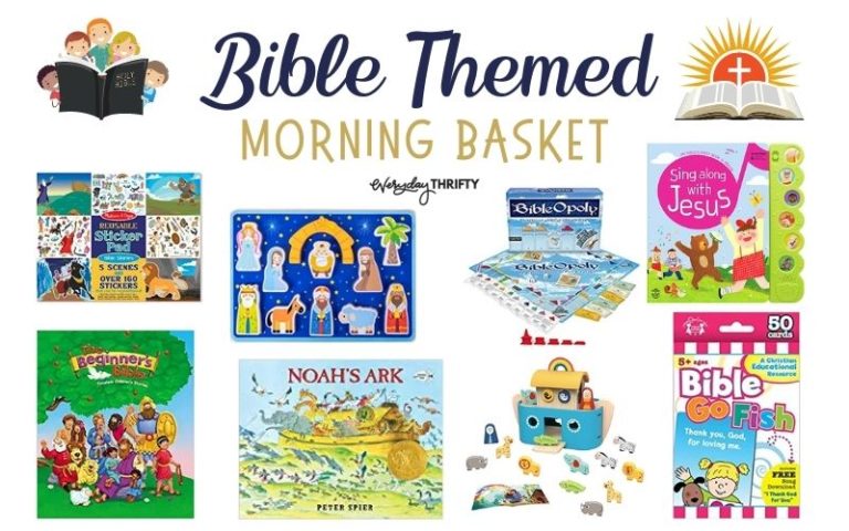 12 Engaging Morning Basket Ideas to Try Today - Everyday Thrifty