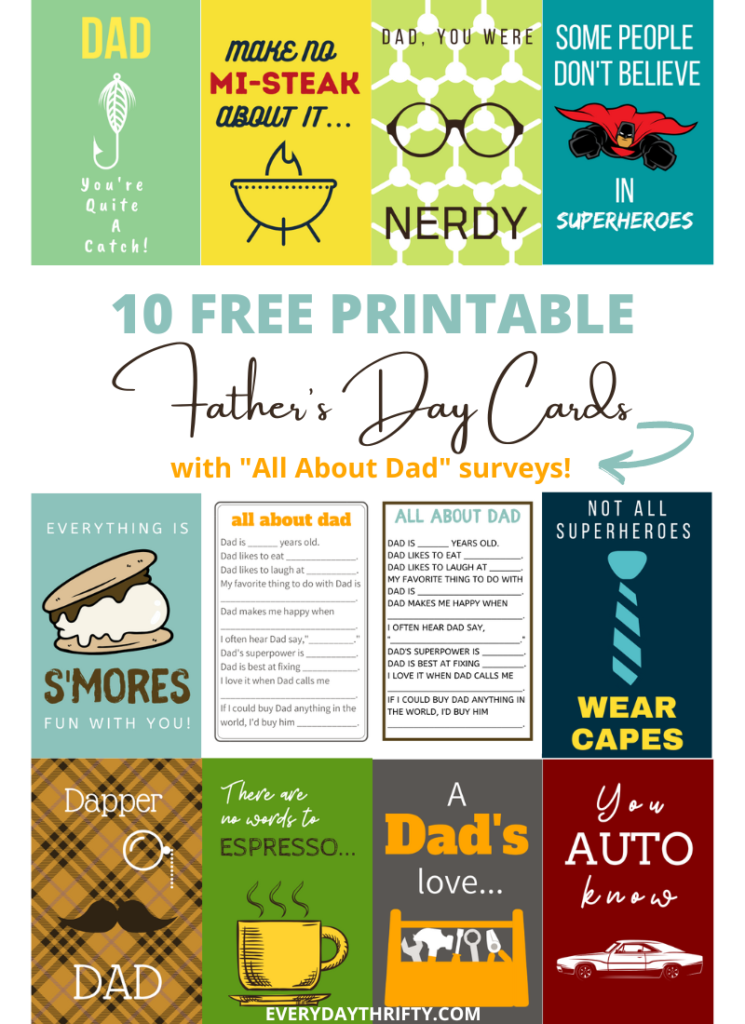 Free Valentine's Day Printable Cards for Kids! - Everyday Thrifty