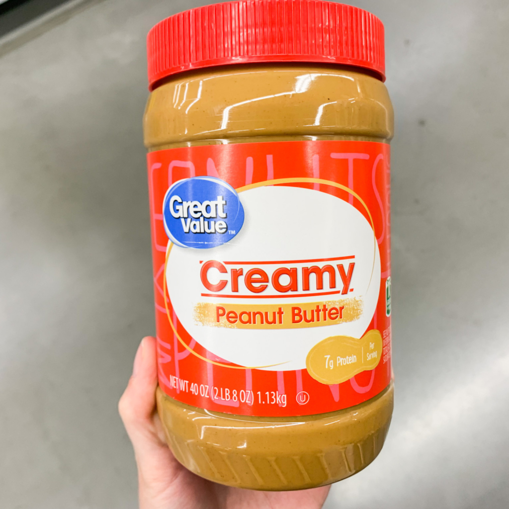 Jar of peanut butter for ways to save 5000 in 3 months