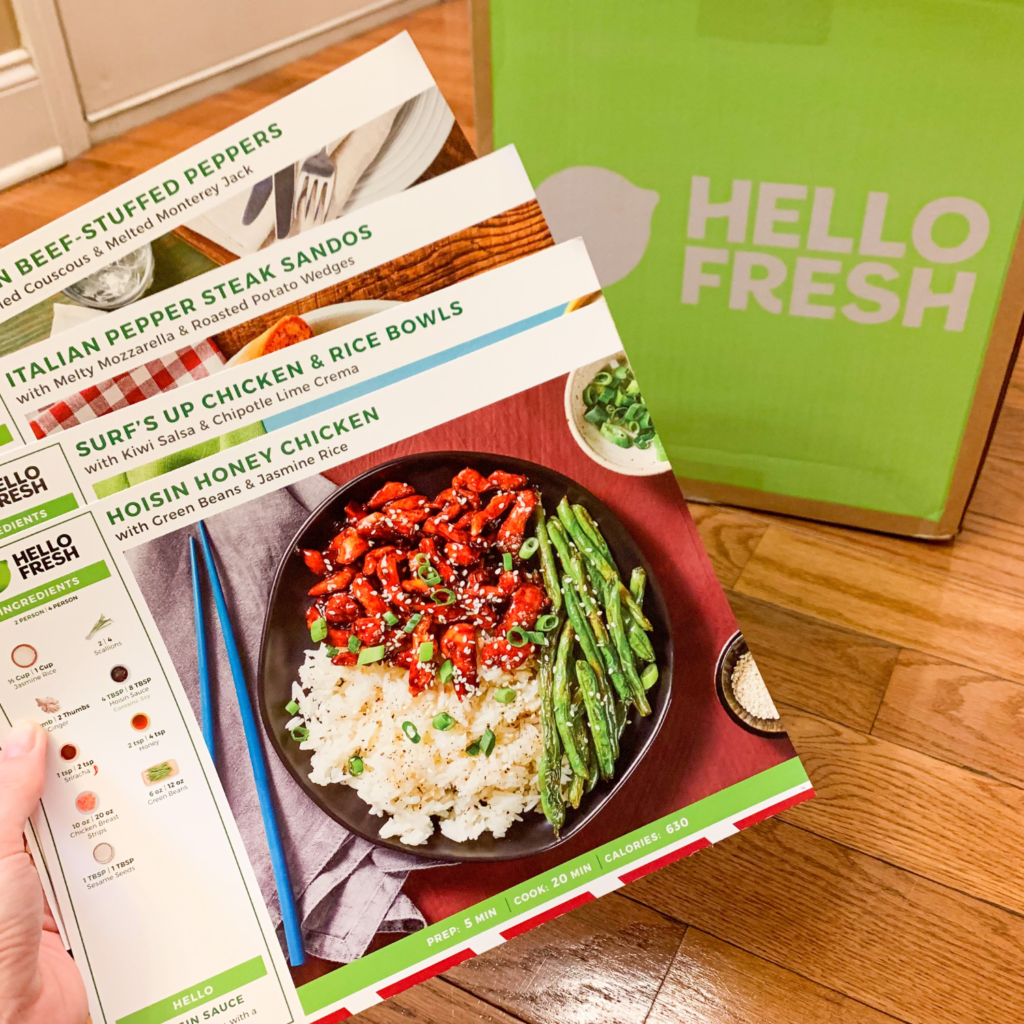 weekly meal for hellofresh as gifts for single moms