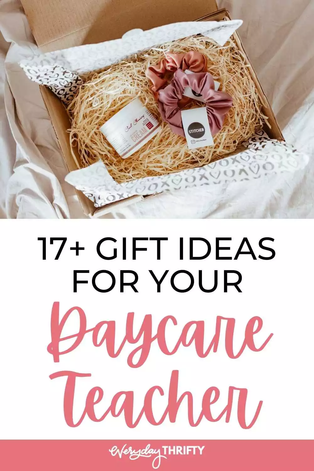 Get ideas of gifts for daycare teachers when transitioning. 