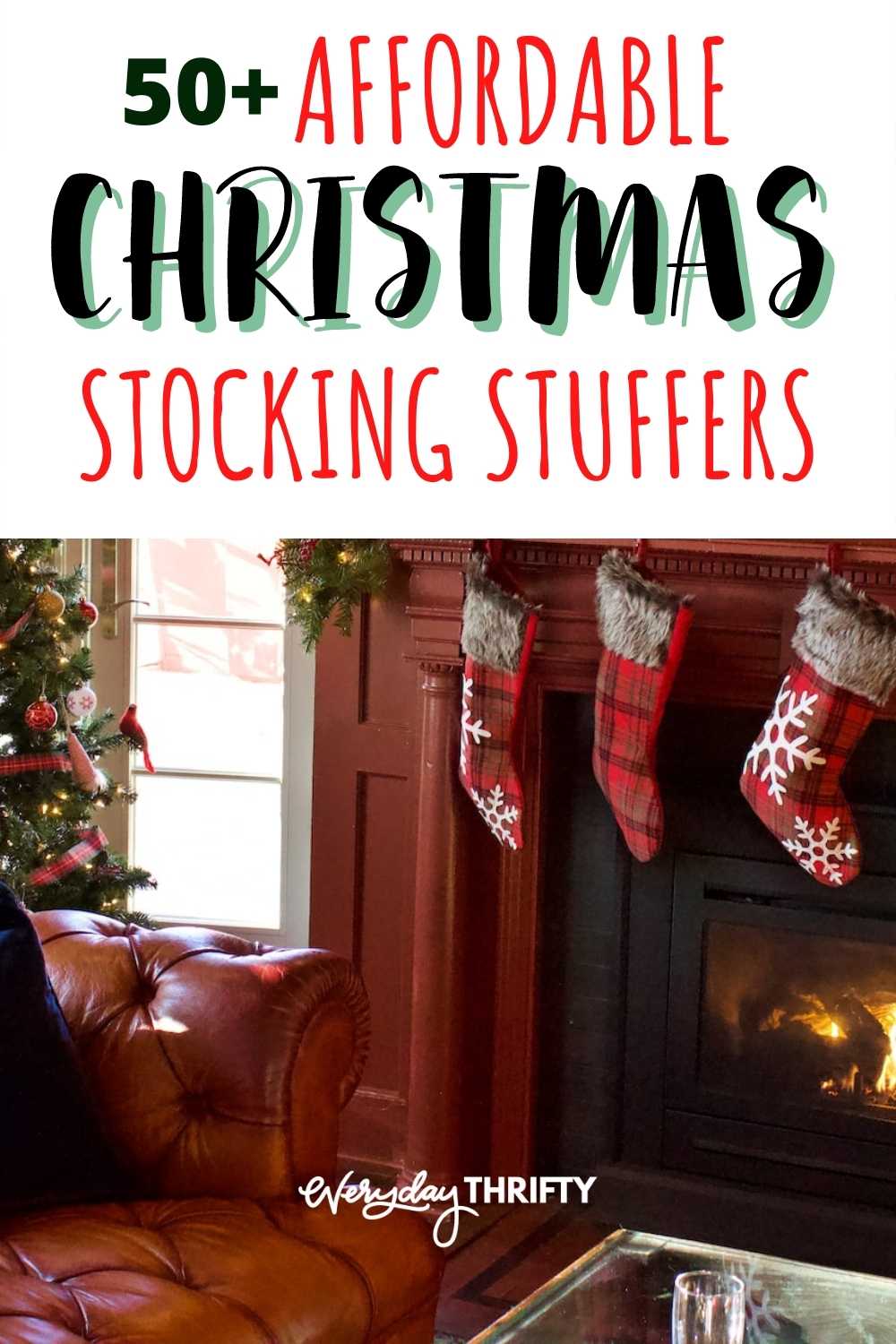 Get more than 50 ideas of stocking stuffers you can get, including ideas for the whole family. 