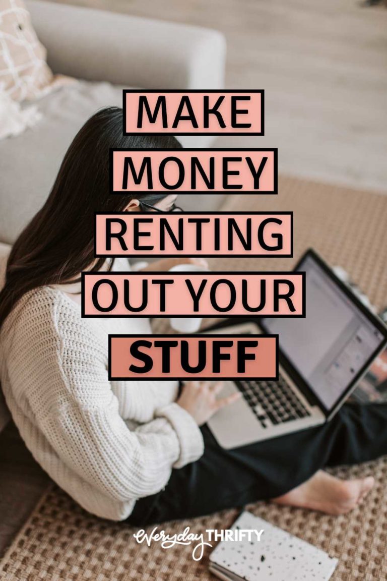 15+ Rentable Items To Earn You Extra Money - Everyday Thrifty