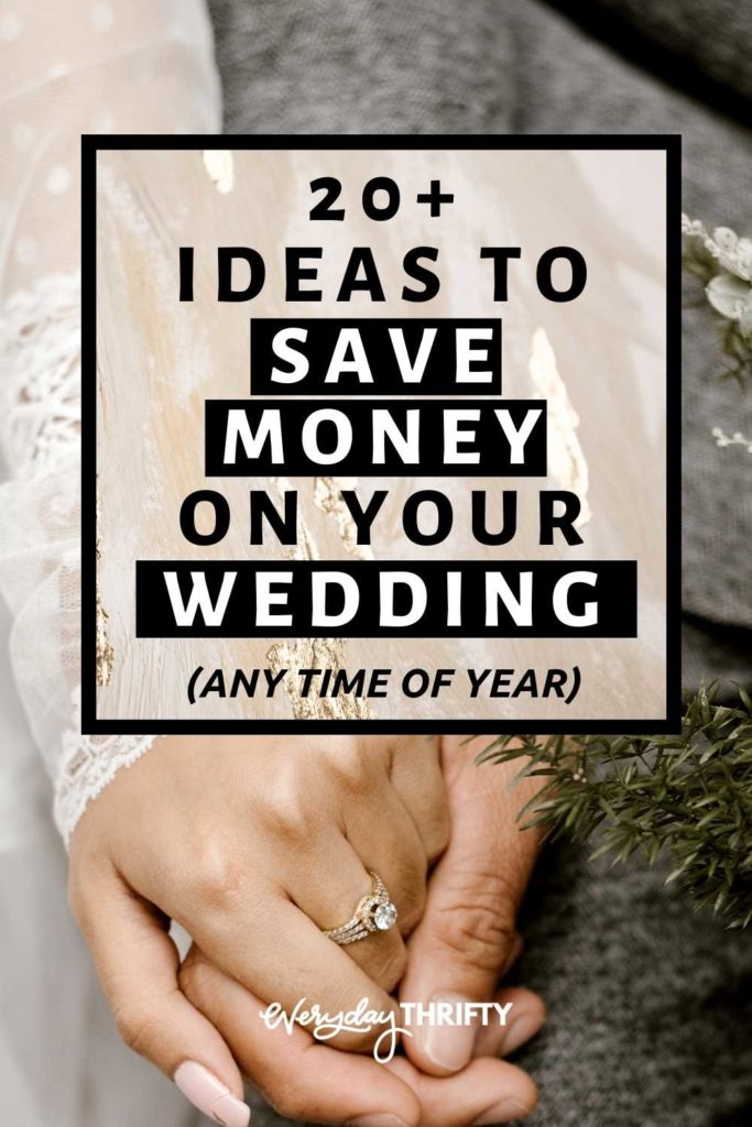 Over 20 tips for saving money on a wedding that you can use at any time of the year. 