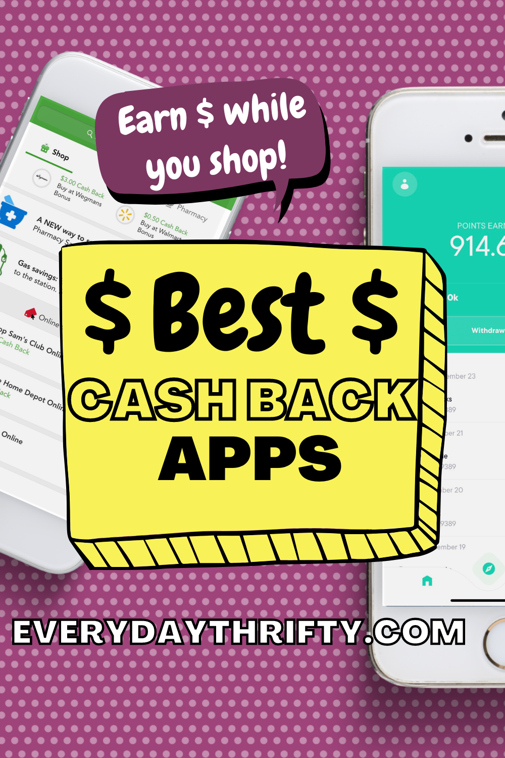 Best Cash Back Apps 2024 Everyday Thrifty