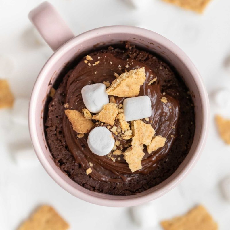Microwaveable 3Ingredient Cake Mix Mug Cake Recipe Everyday Thrifty